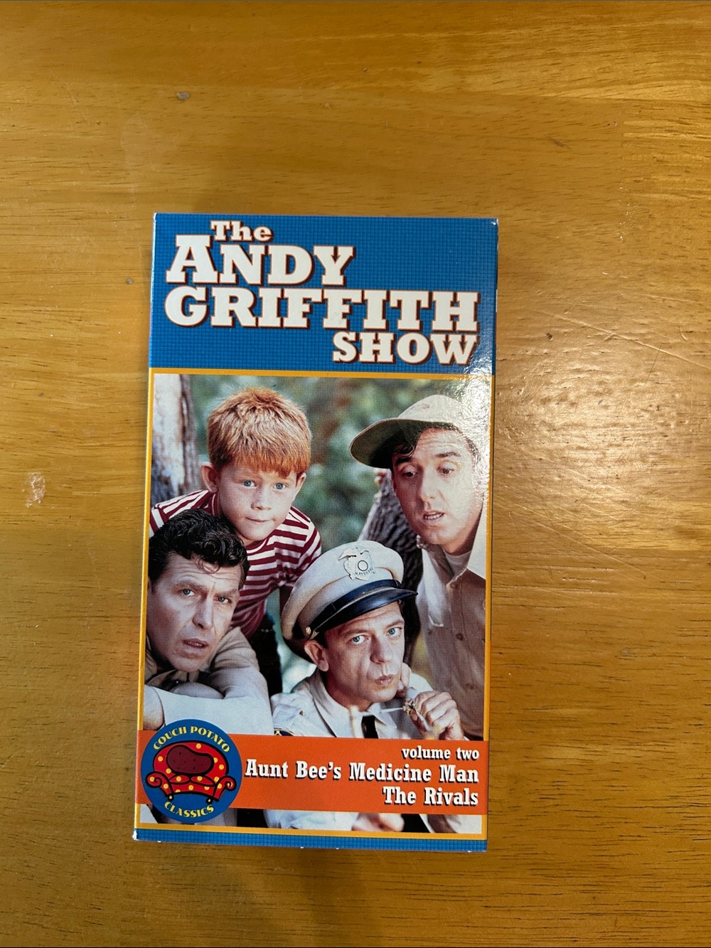 The Andy Griffith Show VHS - Blue & Orange Cover